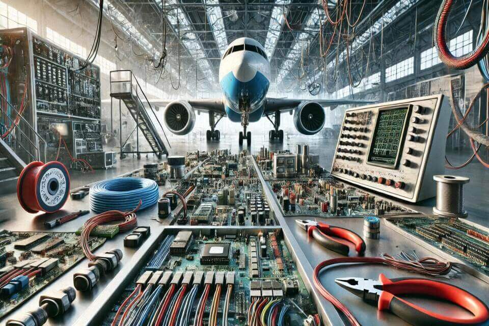 Tubo termorretráctil en aviación